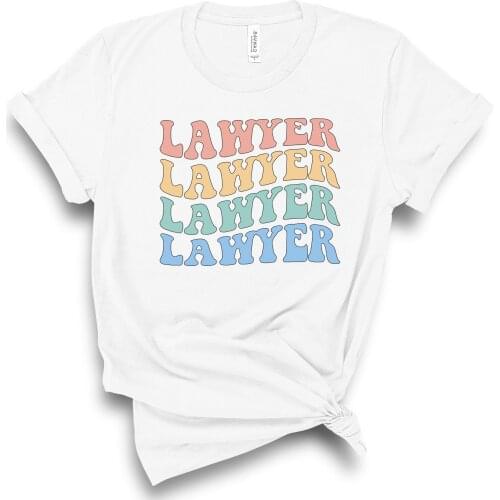 Women Law School Print T-shirt Harajuku Top Casual Ladies Basic O-collar Short Sleeved Women T-shirt Girl,Drop Ship