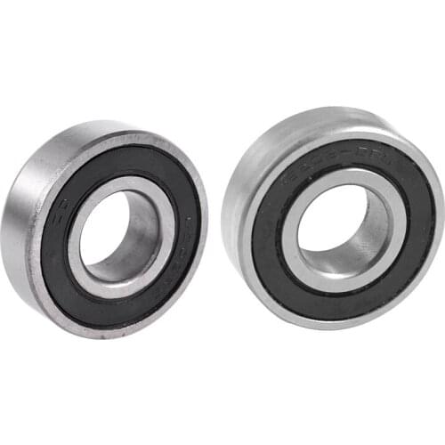 17X40X12mm 6203-2RS Double Side Sealed Ball Bearing & 6202-2RS Shielded 15mm x 35mm x 11mm Deep Groove Ball Bearing