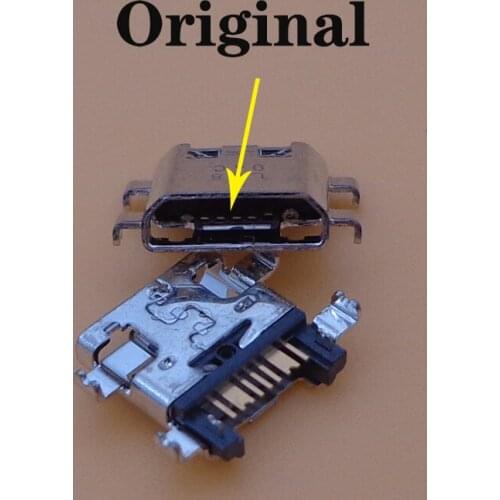 500PCS/LOT micro usb charge charging mini connector plug dock jack socket port for Samsung Galaxy Grand Prime G530