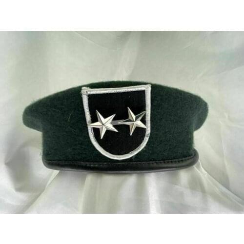 US Army 5th Special Forces Green Beret Officer 2star Major General Rank Hat armyshop2008