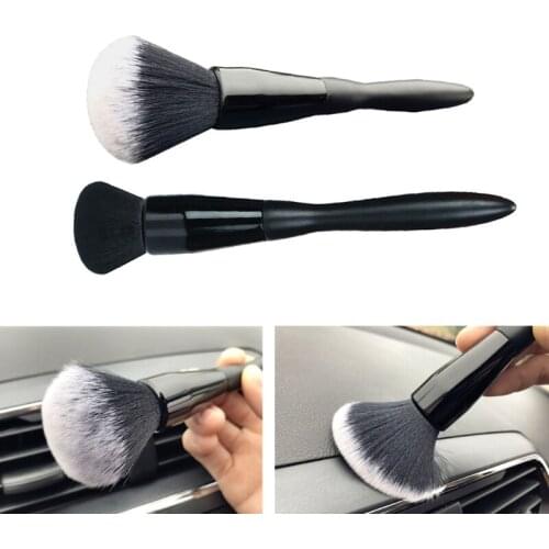 Car Super Soft Hair Detail Brush Auto Interior Brush Electrostatic Dust Remove Tools Car Engine Wheels Wash Brushes Tool