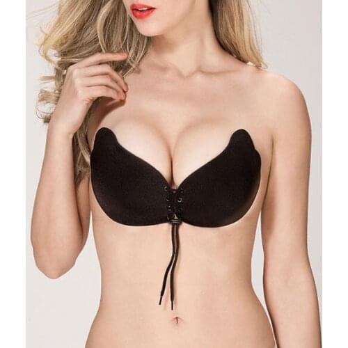 Sexy Silicone Gel Push Up Bra Women Invisible Bras Underwear Lingerie for Female Brassiere Backless Strapless Braces Support