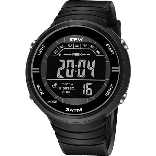 Mens Digital Electronic Watch Waterproof Sports Watch Luminous Alarm Clock Chronograph Watch for Couple Relogio Masculino