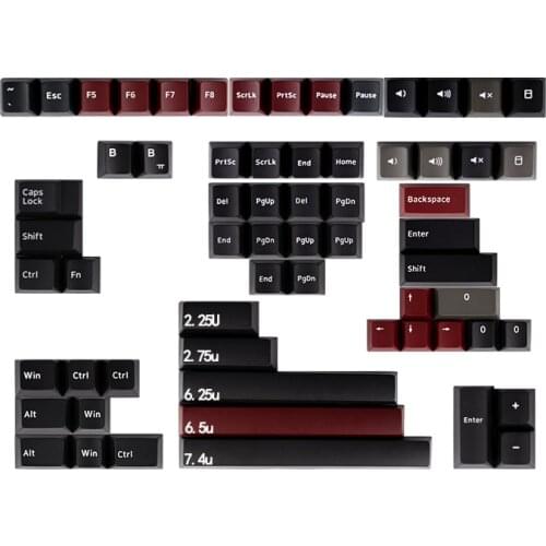 Chosfox DolchT Ceycaps Cherry Profile PBT Material