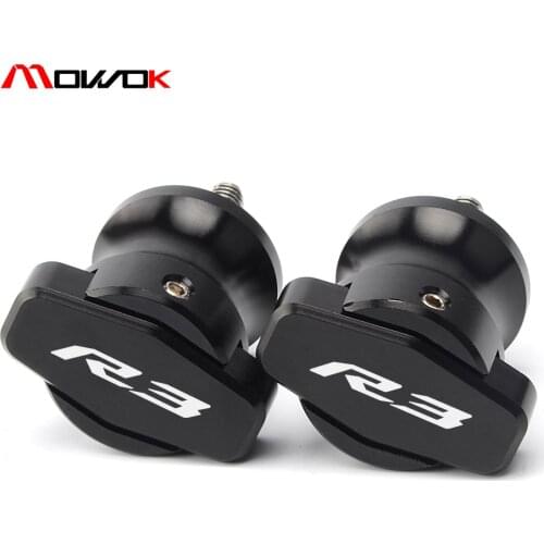 For Yamaha YZF R3 1999-2013 2014 2015 2016 2017 Motorcycle Accessories Swingarm Slider Spools 6MM