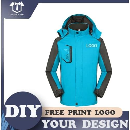 6-color polar fleece jacket outdoor travel mountaineering work clothes solid color waterproof warm winter jacket DIY custom