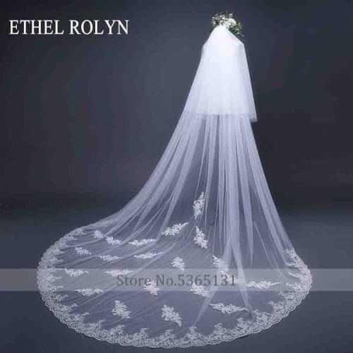 ETHEL ROLYN Customized Wedding Veil custom made Bridal Veils