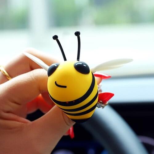 Creative Bee Air Freshener Auto Perfume Diffuser Car Ventilation Outlet Clip Flavor Fragrances Deodorant Car Interior Accessorie