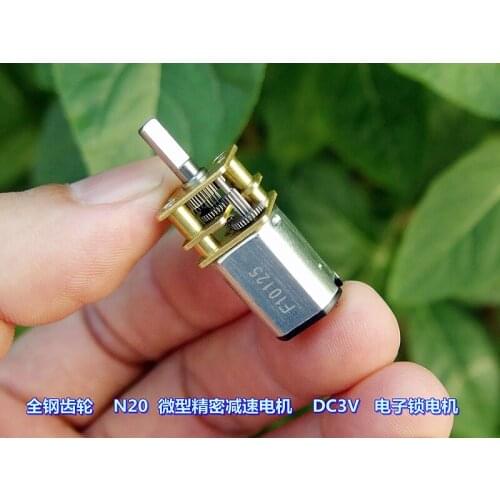 N20 Precision Geared Motor DC3V145 Turn Robot Smart Car Electronic Lock Motor