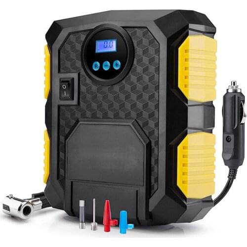 Digital Tire Inflator DC 12 Volt Car Portable Air Compressor Pump 150 PSI Car Air Compressor for Car Motorcycles Bicycles