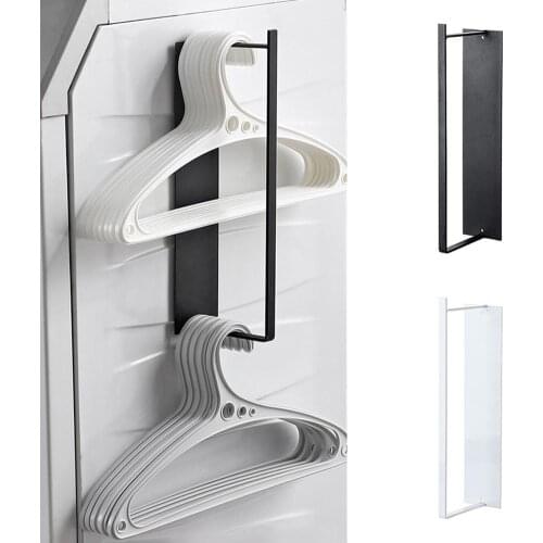 New Arrival Home No-punching Metal Clothes Hanger Storage Rack Towel Space Saving Organizer ванная комната оборудован