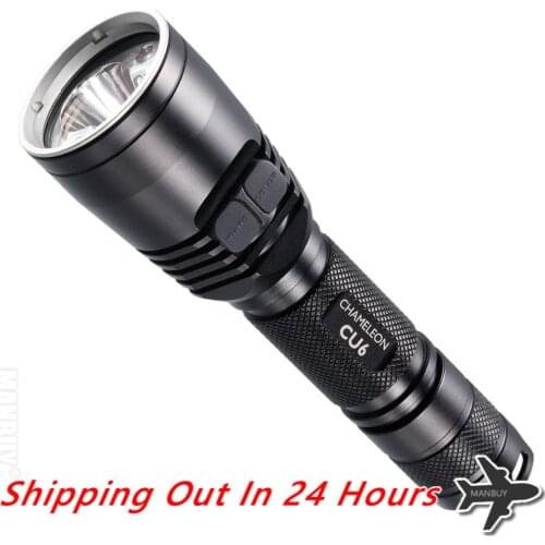 Original Nitecore CU6 440LM CREE XPG2 R5 White+3000mW Ultraviolet Beam LED RGB Color Flashlight Chameleon Series Without Battery