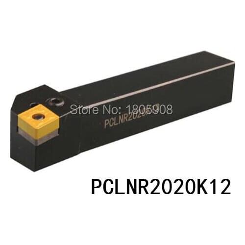 PCLNR2020K12 CNC Turning Lathe Machine Tools Lathe Cutting Tools 95 degrees External Turning Tool Holder 20*20*125mm