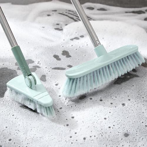Floor Brush Bathroom Accessories Sets Toilet for Washing Windows Outside Household Cleaning Tools Kitchen Garden Dust Cleaner