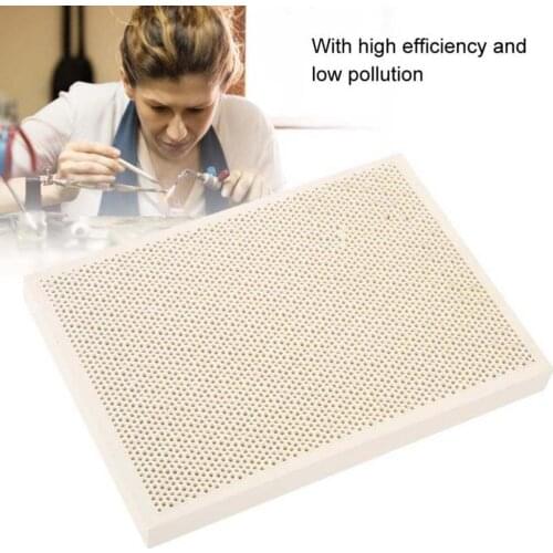 Honeycomb Ceramic Soldering Block Jewelry Drying Plate for Gas Stove Head
