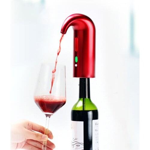 Portable Smart Electric Wine Decanter Automatic Red Wine Pourer Aerator Decanter Dispenser Wine Tools
