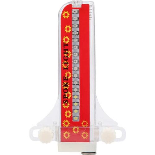 Bicycle Motorcycle Bike Tyre Tire Wheel Lights 32 LED Flash Spoke Light Lamp Outdoor Cycling Lights For greater than 20in Wheel