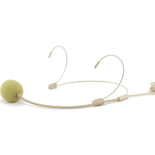 High Fidelity 3.5mm Anti Interference Headset Professional UHF Clear Microphone Wired Sensitive Headworn