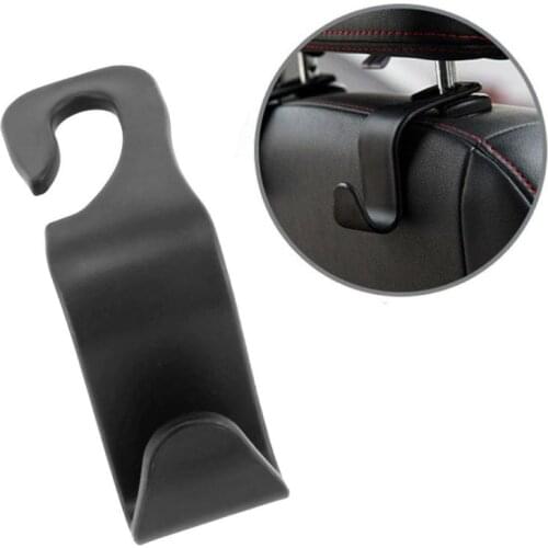 2/5/10PCS Universal Auto AccessoriesHanger Strong Bearing Capacity Black Hook Seat Headrest Bracket