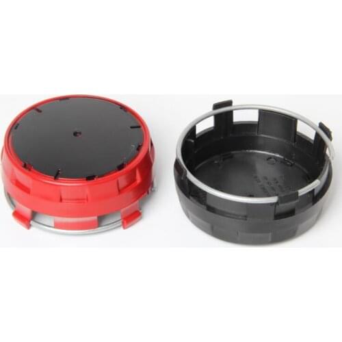 20pcs Red Black Silver Grey Hight Quality Car Wheel center hub caps emblem for mercedes 75mm Accessories Styling A00040009003594