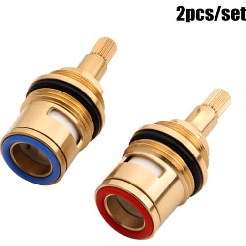 3/4"Brass Shower Mixing Valve Cartridge Handle ​for Valve Temperature Control Bathroom Sink Floor Drain Accessories