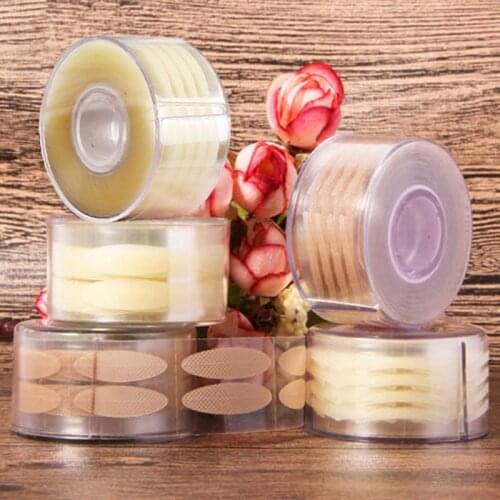 600Pcs/Roll Invisible Eyelid Double Eyelid Tape Lace Double-Fold Eyelid Sticker Self-Adhesive Eyelid Stickers Eyes Makeup Tools
