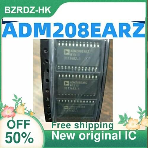 2-10PCS/lot ADM208EARZ SOP24 New original IC