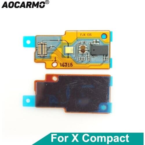Aocarmo For SONY Xperia X Compact F5321 X Mini XC Ambient Light Proximity Sensor Flash Flex Cable