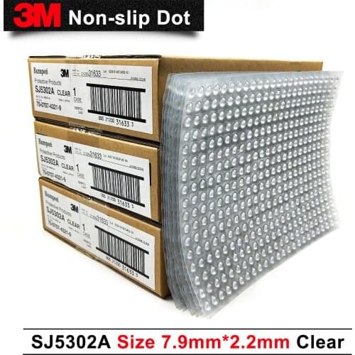 Big promotion 3M bumpon SJ5302A English version Clear color Ring anti-slip pads rubber bumpon 3000 pcs per case free shipping