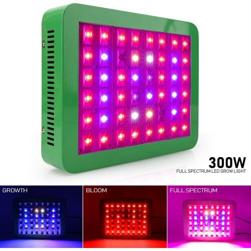 Reflector 300W 600W 1200W 1800W Full Spectrum LED Grow Light With Double Switch For Indoor Hydroponics Seeds Plant Grow Box