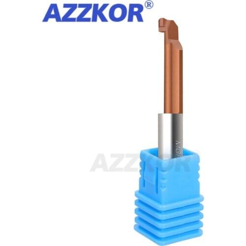 Grooving Milling Cutter MGRCarbide Lathe Boring Cutter Coated Mini Internal Turing Tungsten Tool AZZKOR Cutting Small Hole