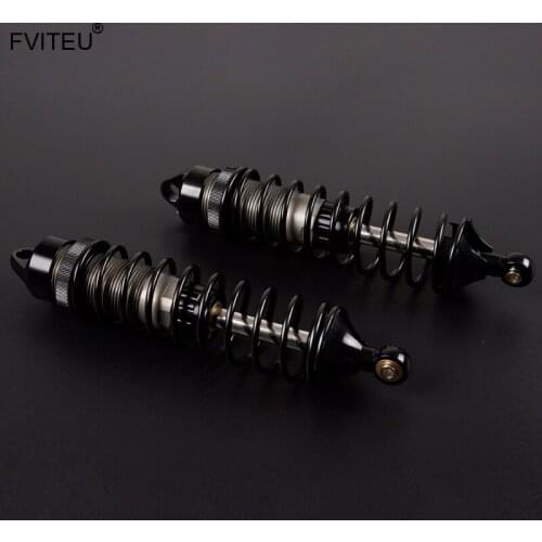 FVITEU CNC Metal High Srength 10mm Rear Shock Absorption Set for 1/5 losi 5ive-t rovan LT kingmotor X2