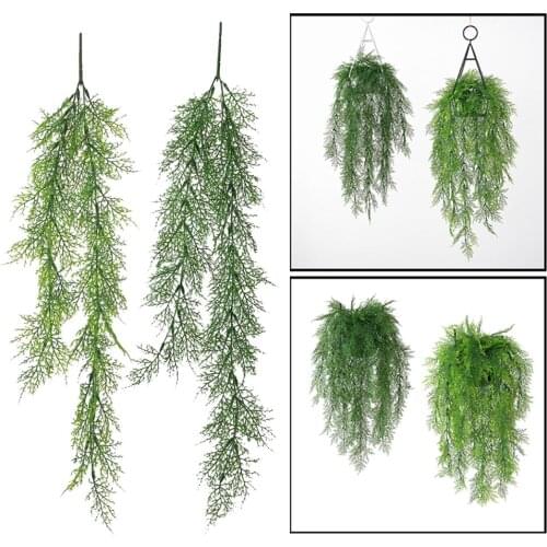 Artificial Plant Vine Garland Greenery Wedding Backdrop Wall Panel Hanging Decor