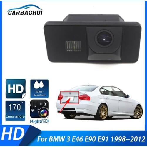 170 Degree HD Night Vision Special Vehicle Rear View Camera For BMW 3 E46 E90 E91 1998~2006 2007 2008 2009 2010 2011 2012 Car