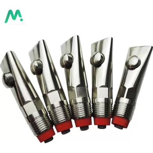 5Pcs Stainless Steel Pig Nipple Automatic Waterers Anti-splash Animal Drinkers With Filter Livestock Equipment Farm Suppliers