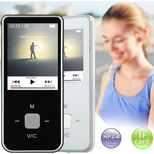MP3 MP4 Digital Player with 1.8 Inches Screen Music Player Lossless Audio Video Player Support E-Book FM Radio Voice Recording