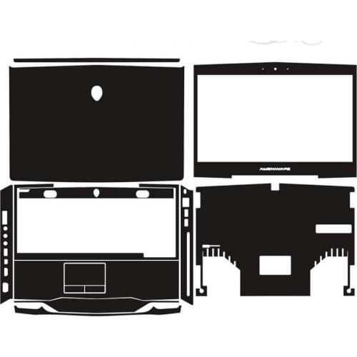 KH Laptop Sticker Skin Decals Cover Protector Guard for Dell Alienware M14x R1 R2 2012