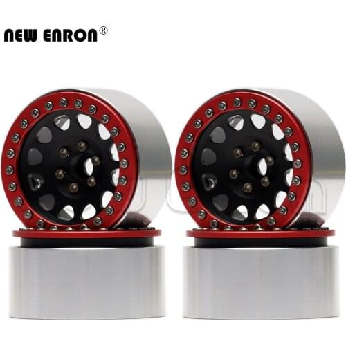 NEW ENRON 12 Hole 2.2" Alloy 64*51*35 Beadlock Wheels Hub Rim for 1/10 RC Crawler Traxxas Axial SCX10 SCX10 II 90045 RR10 TRX-4