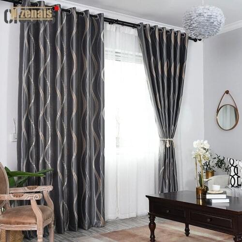 Wholesale High Precision and High Shading Curtain Fabric Curtains for Living Room and Bedroom Left and Right Biparting Open