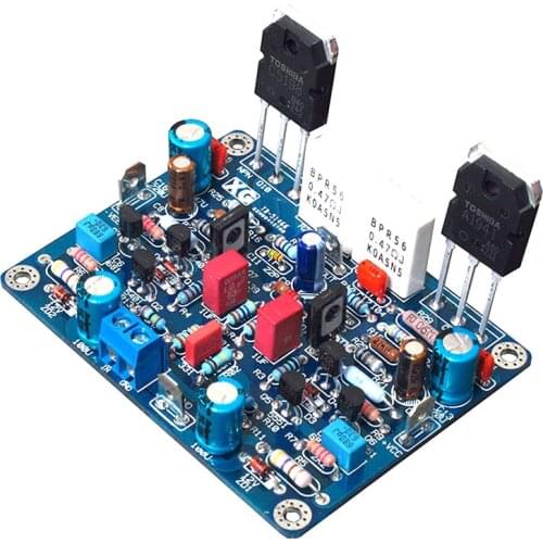 KYYSLB AC Dual 18V A1 20W Pure Class A Power Amplifier Board Home Audio Power Amplifier Board ON5551/5401 BD139/BD140