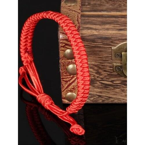 Charms Good Luck Red String of Fate Rope Bracelets Friendship Bangle Fashion Handmade Cord Lucky Kabbalah Bracelet Jewelry Gift