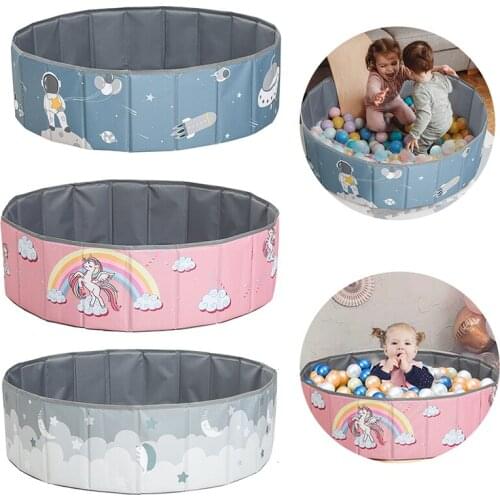 Portable Baby Playground Playpen for Children Large Kids Tent Ball Pool Bebe Ocean Balls Pit Baby Park Camping Dry Pool