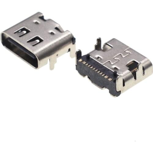 100pcs Micro USB Type C Charging Port Plug Power Connector Type-C Charger Socket Jack For PlayStation 5 Dualshock PS5 Console