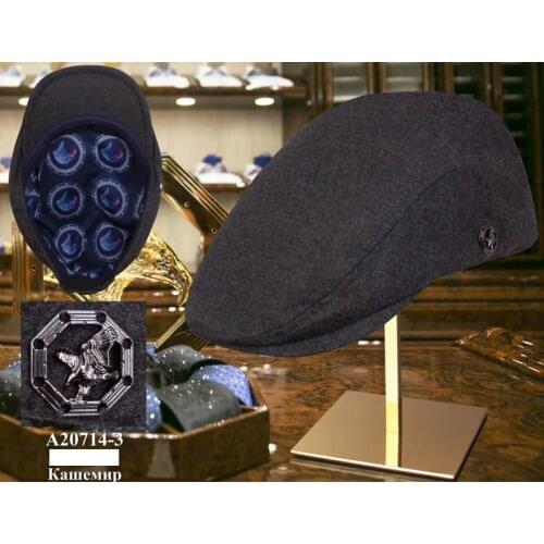 Billionaire Hat cap Cashmere winter thick Mens winter cap 2020 new business fashion warm embroidery high quality Casual