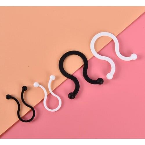 20/30 Pcs Durable Wire Clip Fastener Holder Thread Earphone Cord Wrap Line Winder Twist Tie Cable Organizer Wire Clip
