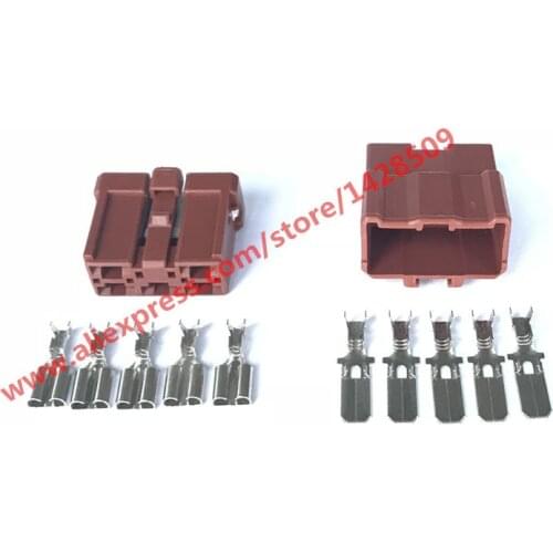 10 Sets Female Male Sumitomo 5 Pin Automotive Connector Plug Wire Connector 6098-0218