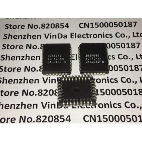 10pcs-100pcs/lot SST39SF040-70-4C-NH SST39SF040 39SF040 PLCC32
