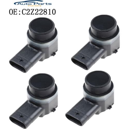 4PCS New PDC Parking Sensor Black For Land Rover LR4 Range Rover Evoque Sport C2Z22810 LR038533