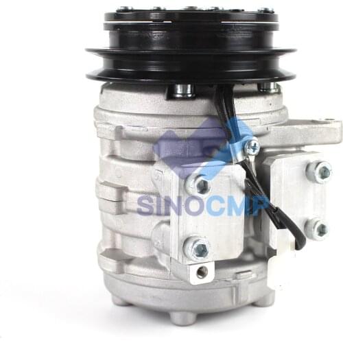 A/C Compressor with Clutch T0070-87290 for Kubota M9000-CAB M9000DT-CAB Tractors