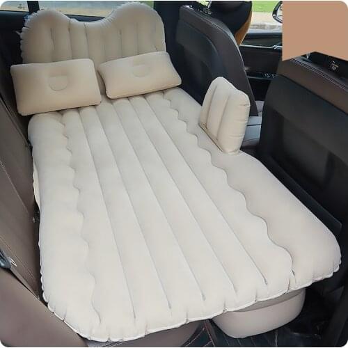 Car Inflatable Bed Multifunctional Travel Bed 80*135cm Car Mattress PVC+ Flocking Car Bed Car Accessories Cushion